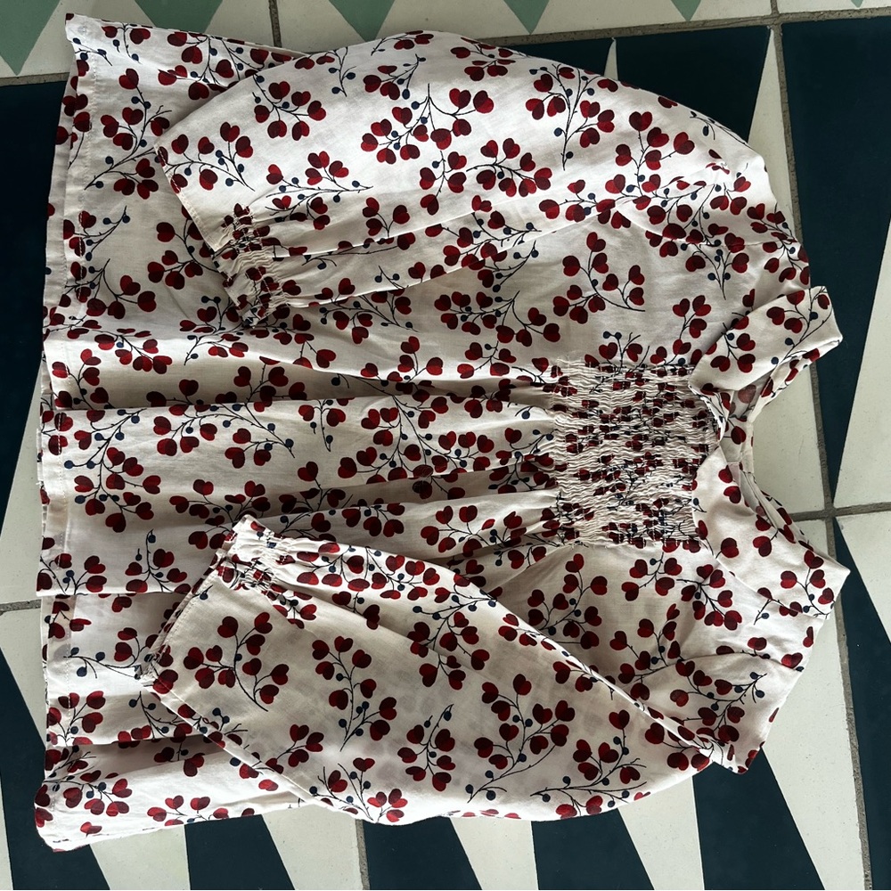 Bonpoint Floral Print girl’s Blouse